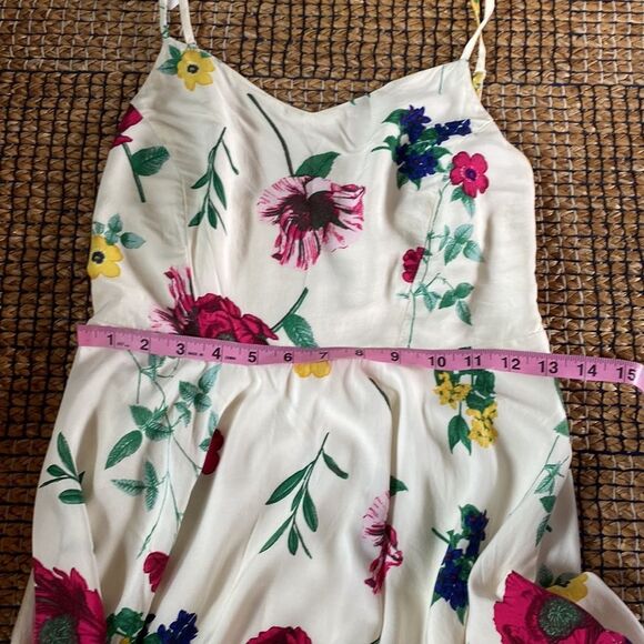Old Navy Floral Spaghetti Strap Sun Dress Size Small - Picture 9 of 11